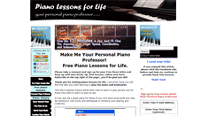 Desktop Screenshot of piano-lessons-for-life.com