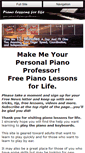 Mobile Screenshot of piano-lessons-for-life.com